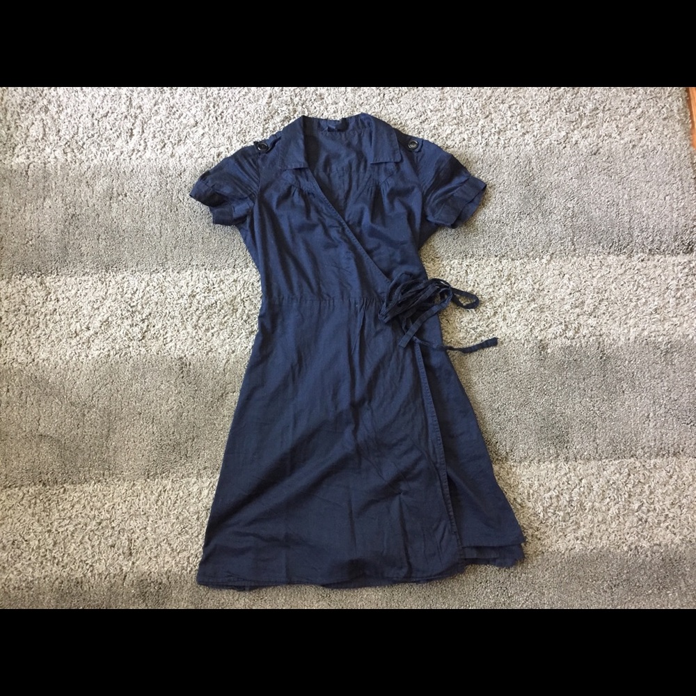 Banana Republic wrap up dress